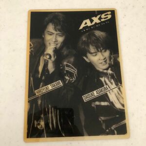 access アクセス　AXS 下敷き　貴水博之　浅倉大介　レア