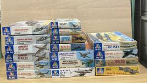 DE-793中古品】 プラモデル 戦闘機 軍用機 飛行機 まとめて ITALERI イタレリ ユンカース 魚雷轟炸機 フォッケウルフ ドルニエ 機雷探査機