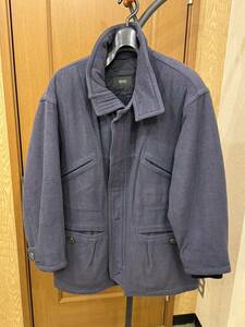 BOSS ボス CASHMERE-WOOL　コート サイズ51　厚手は最後　次の冬用にどうですか。