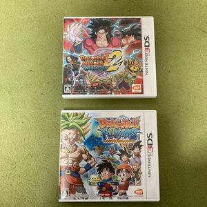 ドラゴンボールヒーローズアルティメットミッション2とドラゴンボールフュージョンズ　 3DSソフト