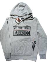 【新品】タグつき　☆スターウォーズ　STARWARS　ダークサイド　DARKSIIDE　裏起毛つきトレーナー　スウェット　メンズ　サイズM　グレー☆_画像1