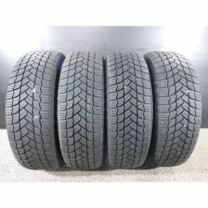 ☆送料無料☆ミシュラン X-ICE SNOW 195/65R15 4本SET◎2022年製8~9分山スタッドレス◎中古 1本のビートに若干の傷あり◎ヴォクシー等に