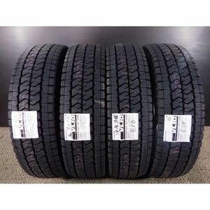 ☆::新品未使用::☆ブリヂストン BLIZZAK VL10 195/80R15 107/105N LT 4本SET◎2023年製 スタッドレス ラベル付き◎手渡し可◎ハイエース等