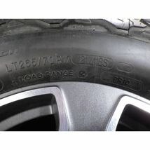 2019年製9分山 グッドリッチ All Terrain 265/70R17 × ジープ・ラングラースポーツ 7.5J 5穴 127 +44.45 1本のみ(スペア)◎中古◎手渡し可_画像5