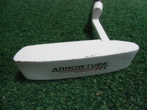 中古＊ARROWTUBE＊R1＊３４インチパター＊スチール＊