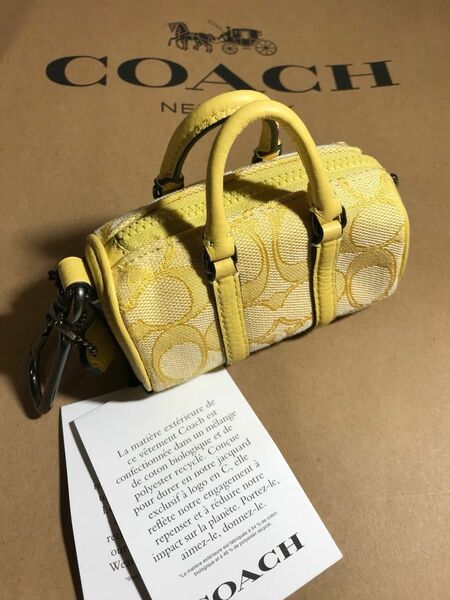 COACH バッグチャーム　キーホルダー　No46