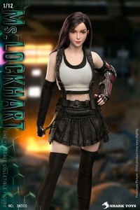 SHARK TOYS 1/12 Ms Lockhart SK005 アクションフィギュア FF7 Tifa