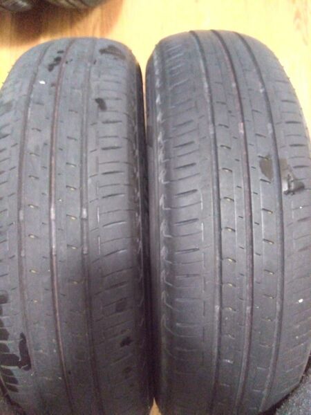 値下げ可　19年 155/65R14 ブリジストン純正　2本セット　②