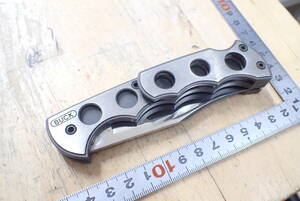 『I29E』BUCK KNIVES バック ナイフ 186 TITANIUM フォールディングナイフ