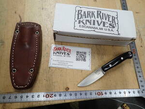 『I27B』BARK RIVER バークリバー LITTLE CREEK シースナイフ ELMAX 