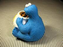 ★☆★ 貴重 かわいい！ クッキーモンスター Cookie Monster セサミストリート 時計 動作品　★☆★_画像5