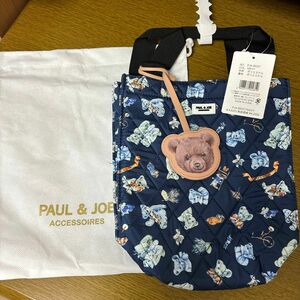 トートバッグ バッグ PAUL&JOE ACCESSOIRES/ポール アンド ジョー アクセソワ　ベアプリント ランチトート