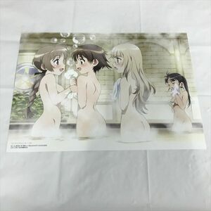 B17677 ◆ストライクウィッチーズ２ B5サイズ お風呂ポスター 送料180円 ★5点以上同梱で送料無料★