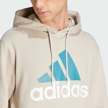 ★アディダス ADIDAS 新品 メンズ エッセンシャルズ フレンチテリー ビッグロゴパーカー ジャケット Lサイズ[IJ8584-L] 二 弐★QWER_画像1