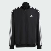 ★アディダス ADIDAS 新品 メンズ スリーストライプス ウーブントラック スーツ 上下セット 黒赤 XLサイズ[SETIJ6060-XL] 五 参★QWER_画像7