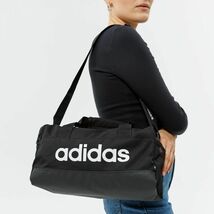 ★アディダス adidas 新品 ダッフルバッグ エッセンシャルズ ロゴ ダッフルバッグ XS ショルダーバッグ 鞄 BAG かばん [GN1925] 六★QWER★_画像2