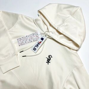 ★シカゴ ホワイトソックス White Sox MLB 新品 メンズ 保温 裏起毛 プルオーバー パーカー XLサイズ [C6360MR-10-LL] 一 三 参★QWER★