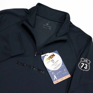 ★ボギーラウンジ ゴルフ EVEN BOGEY LOUNGE GOLF 新品 メンズ 吸水速乾 ハーフジップ 長袖 シャツ [3F101130BG-39-L]一 三 弐★QWER★