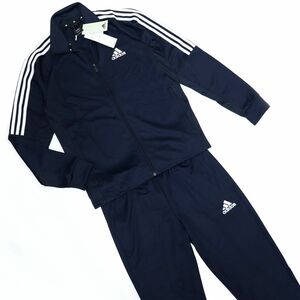 ★アディダス ADIDAS 新品 メンズ 吸汗速乾 スリーストライプス トラックスーツ スーツ 上下セット 紺 Lサイズ[SETGT8802-L] 五 弐★QWER