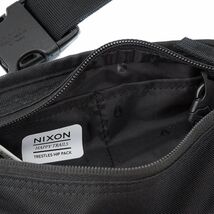 ★ニクソン NIXON 新品 ロゴ入り シンプル カジュアル ボディバッグ ウエストバッグ ポーチ BAG 鞄 黒 [C28510011N]一 六★QWER QQAA-45_画像4