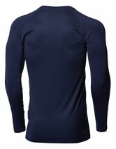 ●送料390円可能商品 アンダーアーマー UNDER ARMOUR 新品 メンズ ロングスリーブ アンダーシャツ 紺[13644694101N-XXL]三 参★QWER_画像3