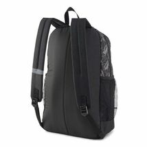 ★プーマ PUMA 新品 PC収納可 グラフィック バックパック リュックサック デイバッグ BAG 鞄 かばん 黒 [078929-04] 六★QWER★_画像2