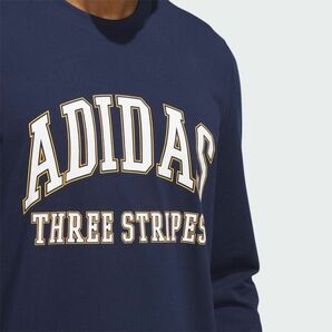 ★アディダス adidas 新品 メンズ TOKYOシティ 長袖 Tシャツ ロンT 紺 XLサイズ [IU2957-XL] 三 参★QWER★の画像1