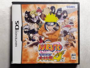 【中古品】 ニンテンドーDSソフト NARUTO -ナルト- 最強忍者大結集4 DS