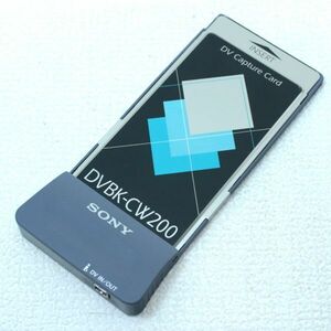 011a 認識のみ確認 ジャンク DVBK-CW200 SONY ソニー DV静止画キャプチャーカード