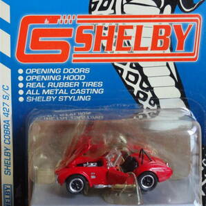 ☆激レア 希少 未開封 Shelby 1/64 COBRA 427 S/C RED DIE-CAST METAL Shelby collectibles SHELBY☆の画像1