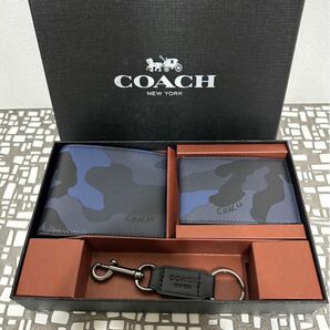 COACH 二つ折り財布 ギフトセット