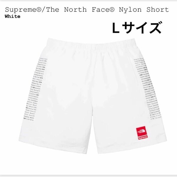 【新品】Supreme the north face nylon short L