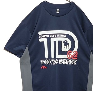 TCK 第62回東京ダービー　記念Tシャツ　大井競馬場　速乾　サイズL