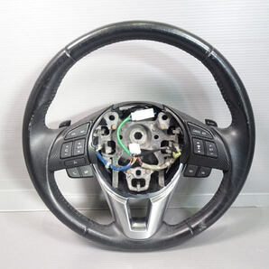 CX-3 LDA-DK5FW ハンドル ステアリング ホイール KD46-32-982B02 XDT Lパッケージ パドルシフト付 1kurudepaの画像1