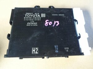 6kurudepa H26年 ノア DAA-ZWR80G スマートキーコンピュータ 89990-28320 [ZNo:06000284] 8637