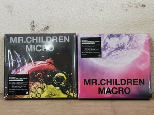 未開封 Mr.Children 2点セット 2001-2005 micro 2005-2010 macro 初回限定盤 CD+DVD