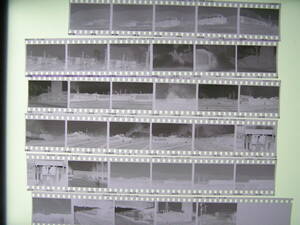 (B23)700 写真 古写真 鉄道 鉄道写真 宮崎県 京町 都城 昭和49年3月9日 蒸気機関車 C57124 C57186 他 フィルム ネガ まとめて 34コマ 