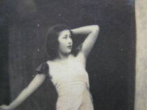 (J35)15 写真 古写真 戦前 日本軍占領地 美人 美女 女性 憲兵隊 検閲済 大日本帝国陸軍 日本陸軍_画像2