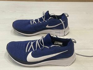 NIKE ZOOM FLY FLYKNIT ナイキ ズームフライ フライニット 29cm KNIT 白 青