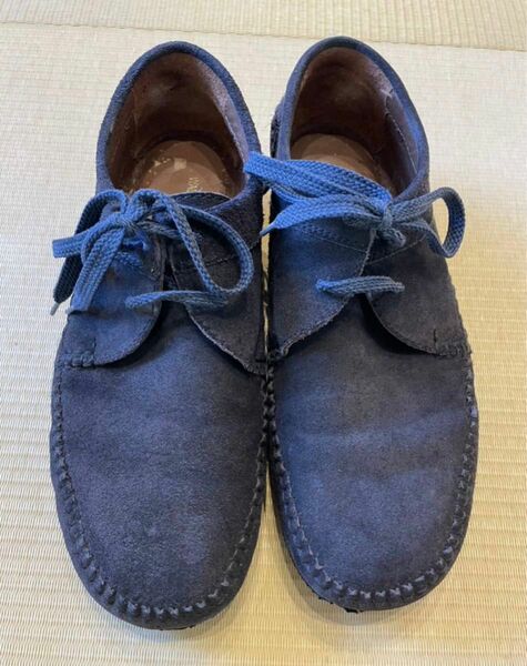 レア　クラークス　Clarks ウェーバー　WEAVER ネイビー　検　ワラビー