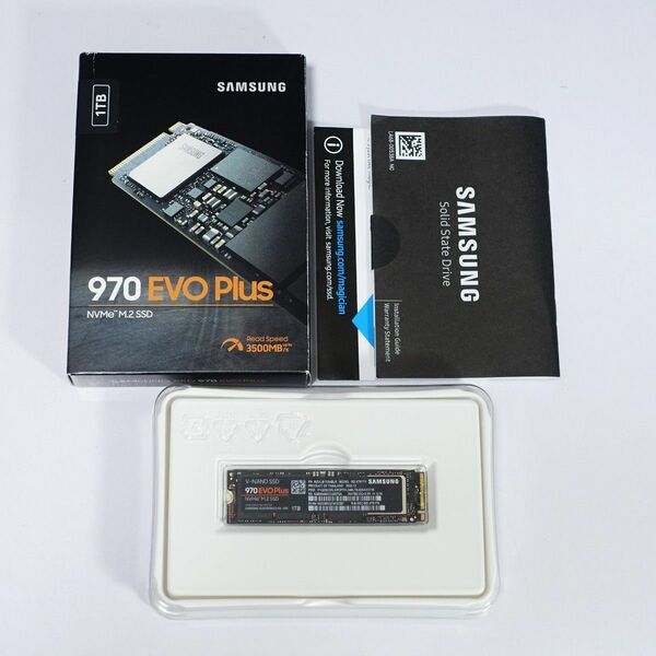 SAMSUNG 1TB NVMe SSD 970 EVO Plus MZ-V7S1T0B/IT 正常