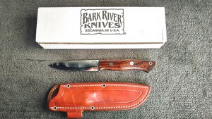 ☆ミラーフィニッシュ☆バークリバー オーロラ A2 デザートアイアンウッド　BARK RIVER KNIVES