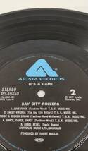 #17776B【インテリアにも】★☆LPレコード　BAY CITY ROLLERS (ベイ・シティ・ローラーズ) 　 IT'S A GAME (恋のゲーム)　コレクション☆★_画像7