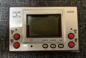 ゲームウォッチ　ジャッジ　ジャンク品