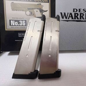 東京マルイ製 デザートウォーリア4.3 ガスブローバック 中古美品！フィールド使用無し！マルイＭ191マガジン別2つ付き！ガスガン サバゲーの画像5