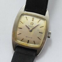 1円 不動品 腕時計 オメガ OMEGA デビル デヴィル 機械式 自動巻 レディース シルバー 同梱不可_画像1