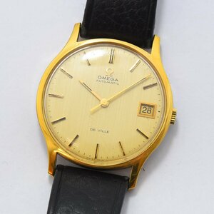 1円 可動品 腕時計 オメガ OMEGA デビル デヴィル 機械式 自動巻 メンズ ゴールド系 同梱不可