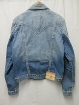 美品 トゥルーレリジョン TRUE RELIGION JIMMY BIG QT デニムジャケット　サイズM_画像2