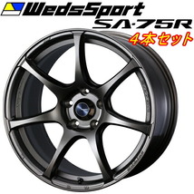 WedsSport SA-75R ホイール4本 EJブロンズ 8.5-18インチ 5穴/PCD100 インセット+57_画像1