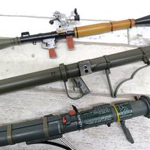 ミニチュア ロケットランチャー 対戦車ロケット RPG-7 機関銃 ガスマスク 他 ミリタリー フィギュア_画像8